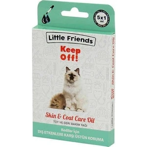 Little Friends Keep Off Kediler Için  5x1 ml