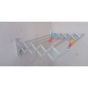 Akordiyon Çamaşırlık Askısı Kurutmalık 70CM x 7 Gözlü Paslanmaz Alüminyum