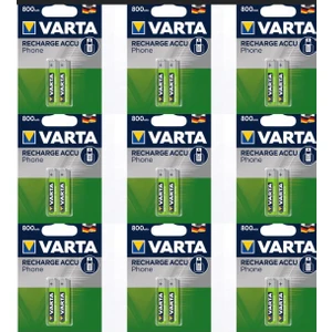 800 Mah Şarjlı Aaa Ince Pil 18 Adet