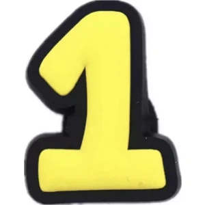 Ozan Tuhafiye Crocs Jibbitz Terlik Süsü Renkli Rakamlar