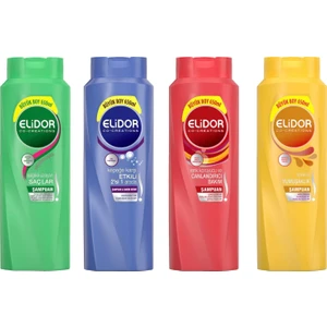 Şampuan 650 ml 4 Çeşit