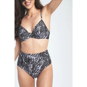 Yüksek Bel Bikini Takım Zebra
