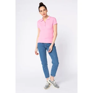 Vigoss Jeans Kadın Kısa Kol Polo T-Shirt 11485-03618
