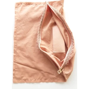 Angel Çanta Aksesuar Sütlü Kahve Renk 38X38 Cm, Dikilmiş Halde, Fermuarlı  Astar