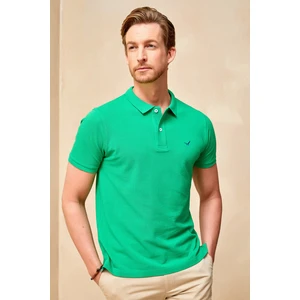 Cayman Erkek Polo - Koyu Yeşil