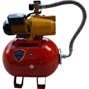 Flomatıc Jet 100 M 1 Hp 1'' 9mt. Emişli 5 Kat-5/6d. 230V 50LT.YATIK Tanklı Kitli Paket