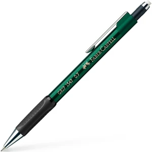Grip 1345/47 Versatil Kalem, 0.7 mm, Koyu Yeşil, Ergonomik Tutuş, Yaylı Uç, Uzun Silgi