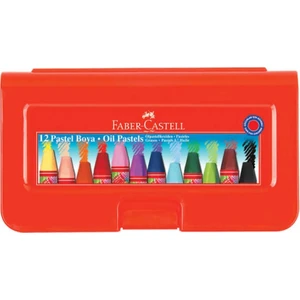 Plastik Kutu Pastel Boya 12 Renk