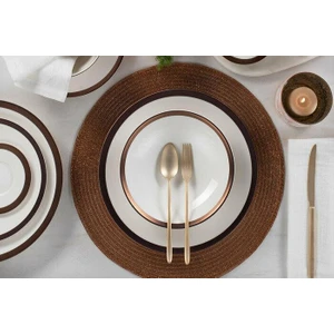 Copper Line 27 Parça 6 Kişilik Yemek Takımı