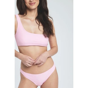 Tek Omuz Bikini Takım Pembe