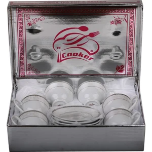 Porselen Çay & Fincan Takımı 12 Parça