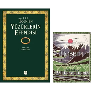 Yüzüklerin Efendisi Tek Cilt Özel Basım + Hobbit Özel Cilti Basım / J.r.r. Tolkien 2 Kitap Set
