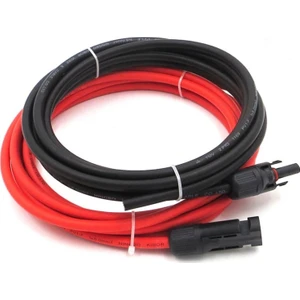 Yakens Enerji Mc4 Soketli 15M+15M Toplam 30 Metre 6mm Güneş Paneli Kablosu