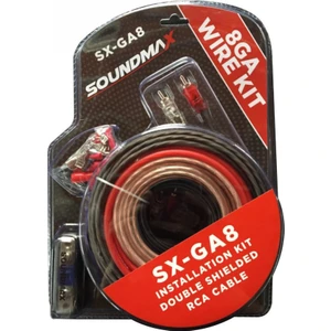 Sx-Awg8 8 Ga Oto Anfi Set Kablosu