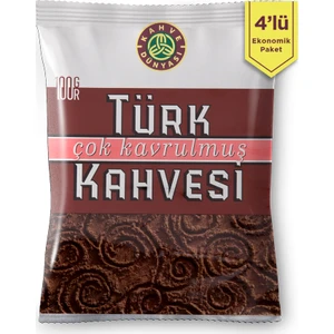 Kahve Dünyası 4'lü Çok Kavrulmuş Türk Kahvesi 100 gr