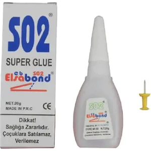 S02 Super Glue Elsa Bond Japon Yapıştırıcısı