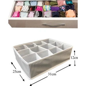 12 Bölmeli Çekmece Içi Düzenleyici