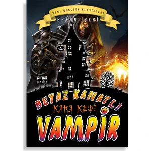 Pinus Kitap Beyaz Kanatlı Vampir 10 - Kara Kedi - Erkan Işeri