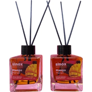 2'li Bambu Çubuklu Mango Oda Ofis Banyo Kokusu 120 ml