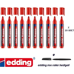 EDDİNG 300 PERMENENT MARKER 10 lu