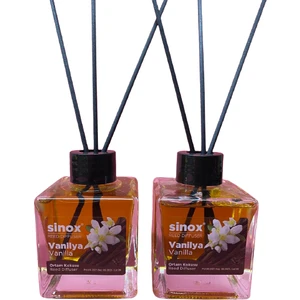 2'li Bambu Çubuklu Vanilya Oda Ofis Banyo Kokusu 120 ml