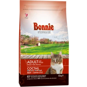 Kedi Dana Etli Kokteyl Kuru Mama 1,5 kg