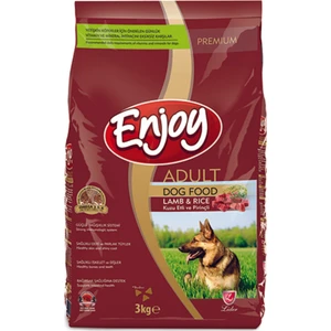 Kuzu Etli Pirinçli Yetişkin Köpek Maması 3 kg
