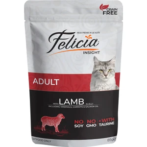 Tahılsız 85 gr Yetişkin Kuzu Etli Yaş Kedi Maması 12 Adet
