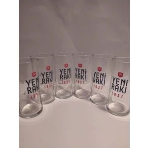 Özel Tasarım 1937 Rakı Bardağı (6 Adet)