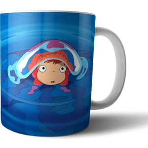 Küçük Deniz Kızı Ponyo Kupa Bardak Model 2
