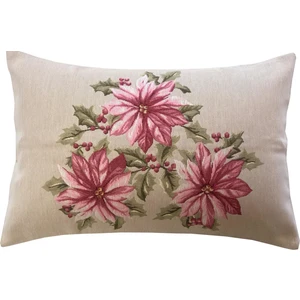 Poınsettıa Goblen Kırlent 35 x 55 cm.