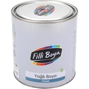 Filli Boya Parlak Yağlı Boya Siyah - 0,75 Lt.