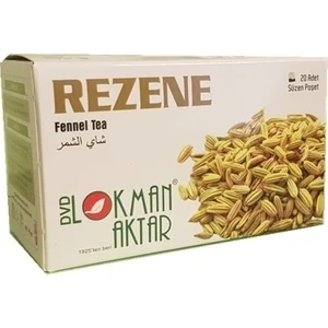Lokman Aktar Rezene Çayı Poşet Süzen Çay 20'li