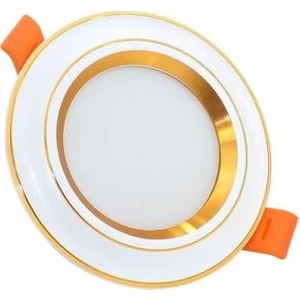 Dekoratif 7W 3 Renk Sıva Altı LED Downlight Spot - Gold Kasa