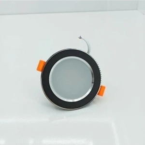 Dekoratif 7W 3 Renk Sıva Altı LED Downlight Spot- Siyah Kasa