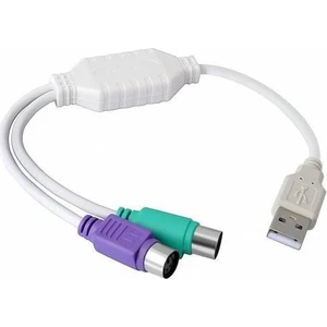 USB To Ps/2 Çevirici Kablo USB To Ps2 Çevirici Klavye Mouse Yuvarlak Uç USB Çevirici Ps2'den Usb'ye