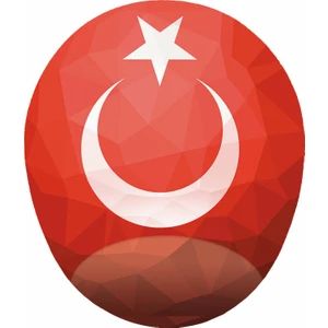 Mağaza Depom Türk Bayrağı Görselli -  Türk Bayrağı Temalı Bilek Deste