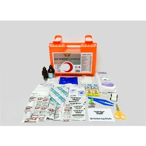 Hse Market IY-073 DUVARA Monte Edilebilir Ultra Plastik Işyeri Ilkyardım Seti