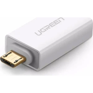 Micro USB OTG USB 2.0 Çevirici Adaptör Beyaz