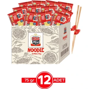 Mie Karma Çeşnili Noodle 12'li