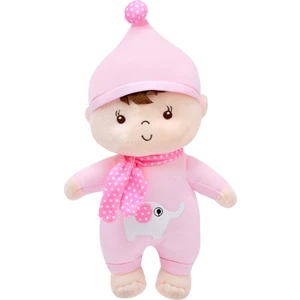 Selay Toys Peluş Cem Bebek Oyuncak 30 cm Pembe 1736