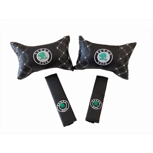 Zg Skoda Deri Yastık Kemer Pedi