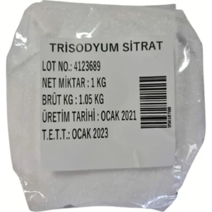 Trisodyum Sitrat E331 1 kg
