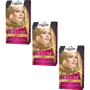 Deluxe Saç Boyası Sarı 9-0 3 Adet