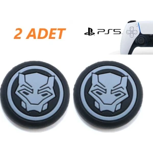 Ps5 Dualsense 2 Adet Panter Kabartma Desenli Analog Başlığı