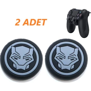 Ps4 Dualshock 4 2 Adet Panter Kabartma Desenli Analog Başlığı