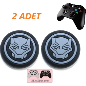Xbox One 2 Adet Panter Kabartma Desenli Analog Başlığı