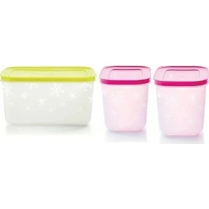 Alaska 3'lü Set - 2.5 Lt ve 2 Adet 1 Lt Saklama Kabı