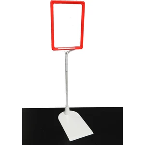 Ayaklı A5 Kırmızı  Etiketlik 4'lü