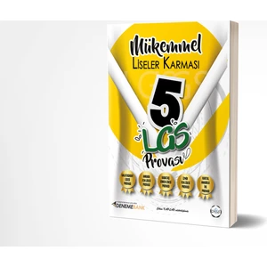 Deneme Atölyesi Yayınları LGS Mükemmel Liseler Provası 5'li